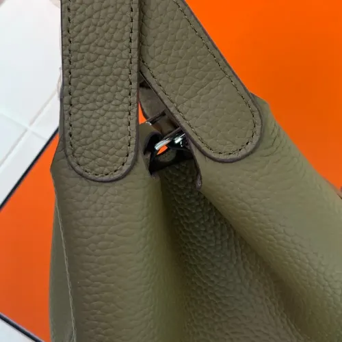 Replica Hermes AAA Quality Handbags In Silver For Women #1473759 $85.00 USD for Wholesale