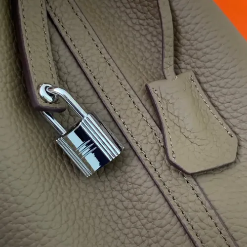 Replica Hermes AAA Quality Handbags In Silver For Women #1473761 $92.00 USD for Wholesale