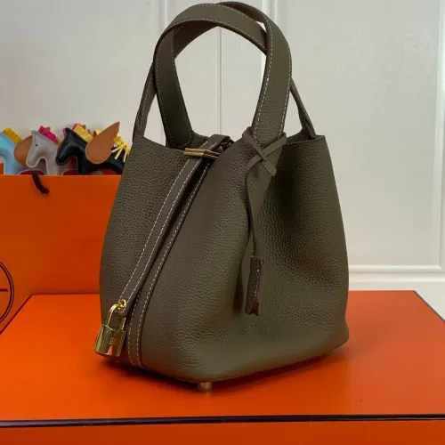 Replica Hermes AAA Quality Handbags In Gold For Women #1473762 $92.00 USD for Wholesale