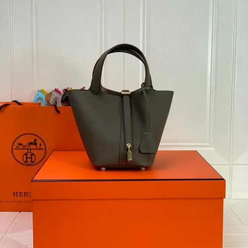 Wholesale Hermes AAA Quality Handbags In Gold For Women #1473763 $85.00 USD, Wholesale Quality Replica Hermes AAA Quality Handbags