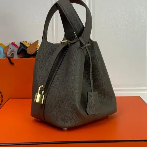 Replica Hermes AAA Quality Handbags In Gold For Women #1473763 $85.00 USD for Wholesale