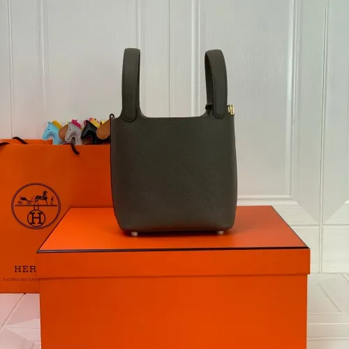 Replica Hermes AAA Quality Handbags In Gold For Women #1473763 $85.00 USD for Wholesale