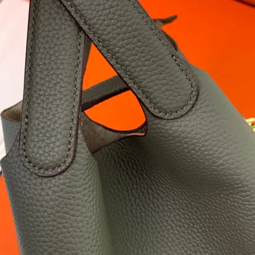 Replica Hermes AAA Quality Handbags In Gold For Women #1473764 $92.00 USD for Wholesale