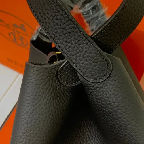 Replica Hermes AAA Quality Handbags In Gold For Women #1473768 $92.00 USD for Wholesale