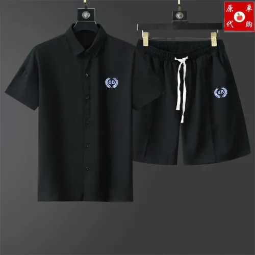 Wholesale Balenciaga Fashion Tracksuits Short Sleeved For Men #1473929 $48.00 USD, Wholesale Quality Replica Balenciaga Fashion Tracksuits