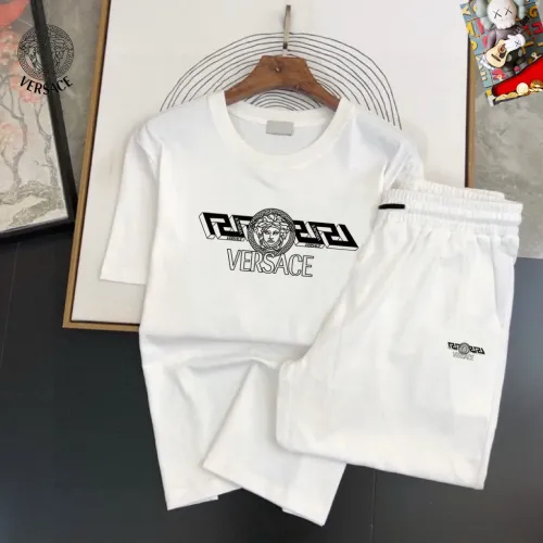 Wholesale Versace Tracksuits Short Sleeved For Men #1473930 $48.00 USD, Wholesale Quality Replica Versace Tracksuits