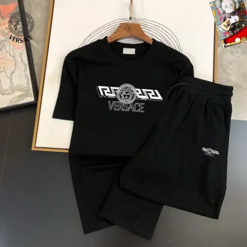 Wholesale Versace Tracksuits Short Sleeved For Men #1473931 $48.00 USD, Wholesale Quality Replica Versace Tracksuits