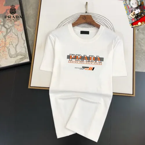 Replica Prada Tracksuits Short Sleeved For Men #1473936 $48.00 USD for Wholesale