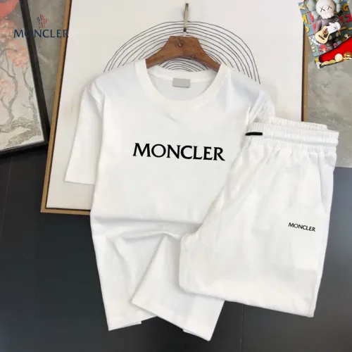 Wholesale Moncler Tracksuits Short Sleeved For Men #1473946 $48.00 USD, Wholesale Quality Replica Moncler Tracksuits