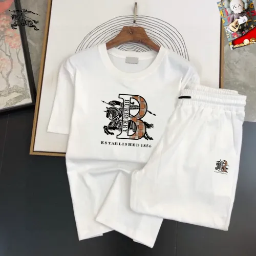 Wholesale Burberry Tracksuits Short Sleeved For Men #1473948 $48.00 USD, Wholesale Quality Replica Burberry Tracksuits