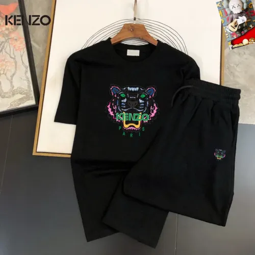 Wholesale Kenzo Tracksuits Short Sleeved For Men #1473965 $48.00 USD, Wholesale Quality Replica Kenzo Tracksuits