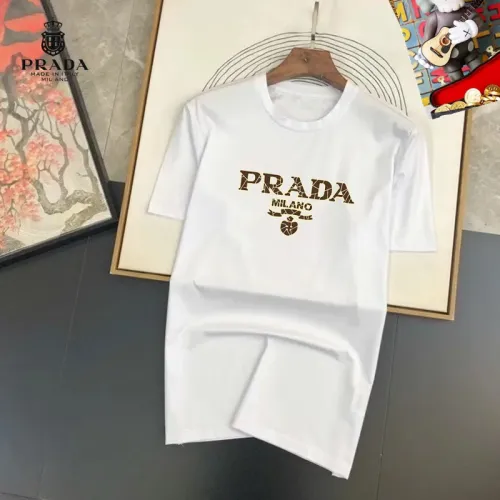 Wholesale Prada T-Shirts Short Sleeved For Unisex #1474000 $25.00 USD, Wholesale Quality Replica Prada T-Shirts