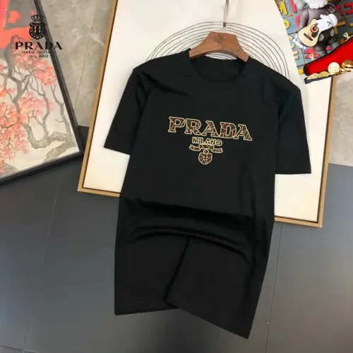 Wholesale Prada T-Shirts Short Sleeved For Unisex #1474001 $25.00 USD, Wholesale Quality Replica Prada T-Shirts