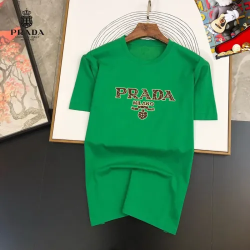 Wholesale Prada T-Shirts Short Sleeved For Unisex #1474003 $25.00 USD, Wholesale Quality Replica Prada T-Shirts