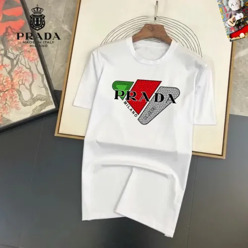 Wholesale Prada T-Shirts Short Sleeved For Unisex #1474045 $25.00 USD, Wholesale Quality Replica Prada T-Shirts
