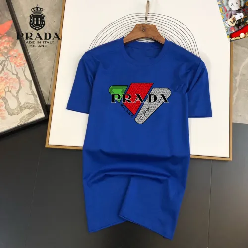 Wholesale Prada T-Shirts Short Sleeved For Unisex #1474047 $25.00 USD, Wholesale Quality Replica Prada T-Shirts