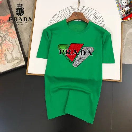 Wholesale Prada T-Shirts Short Sleeved For Unisex #1474048 $25.00 USD, Wholesale Quality Replica Prada T-Shirts
