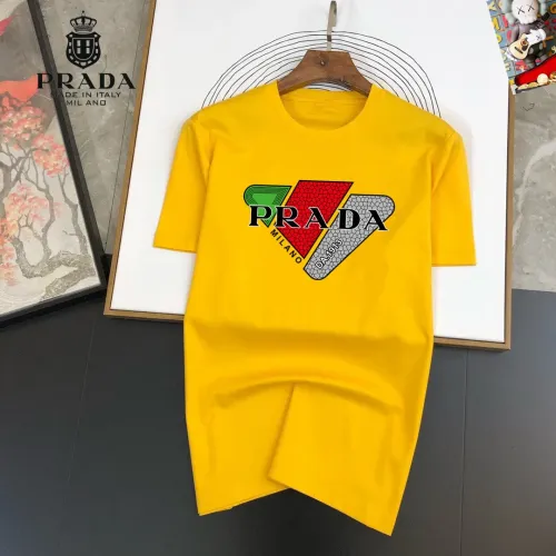Wholesale Prada T-Shirts Short Sleeved For Unisex #1474050 $25.00 USD, Wholesale Quality Replica Prada T-Shirts