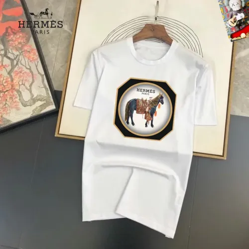 Wholesale Hermes T-Shirts Short Sleeved For Unisex #1474105 $25.00 USD, Wholesale Quality Replica Hermes T-Shirts