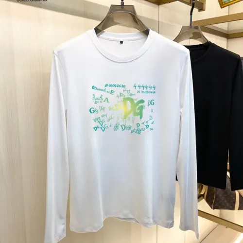 Wholesale Dolce &amp; Gabbana D&amp;G T-Shirts Long Sleeved For Unisex #1474122 $34.00 USD, Wholesale Quality Replica Dolce &amp; Gabbana D&amp;G T-Shirts