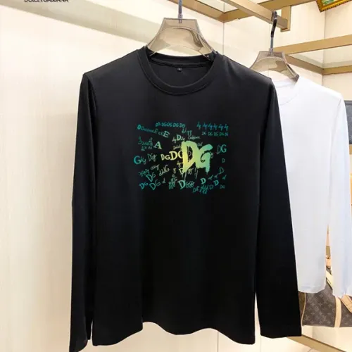 Wholesale Dolce &amp; Gabbana D&amp;G T-Shirts Long Sleeved For Unisex #1474123 $34.00 USD, Wholesale Quality Replica Dolce &amp; Gabbana D&amp;G T-Shirts