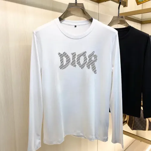 Wholesale Christian Dior T-Shirts Long Sleeved For Unisex #1474124 $34.00 USD, Wholesale Quality Replica Christian Dior T-Shirts