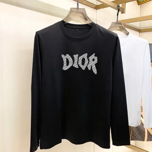 Wholesale Christian Dior T-Shirts Long Sleeved For Unisex #1474125 $34.00 USD, Wholesale Quality Replica Christian Dior T-Shirts