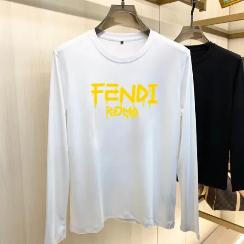 Wholesale Fendi T-Shirts Long Sleeved For Unisex #1474126 $34.00 USD, Wholesale Quality Replica Fendi T-Shirts