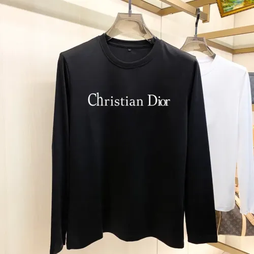 Wholesale Christian Dior T-Shirts Long Sleeved For Unisex #1474143 $34.00 USD, Wholesale Quality Replica Christian Dior T-Shirts