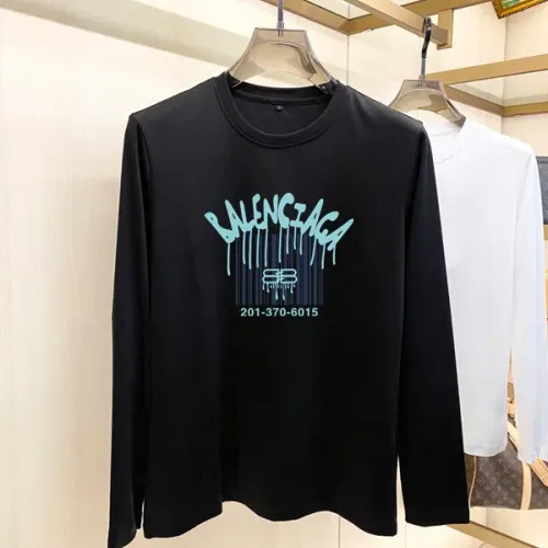 Wholesale Balenciaga T-Shirts Long Sleeved For Unisex #1474155 $34.00 USD, Wholesale Quality Replica Balenciaga T-Shirts