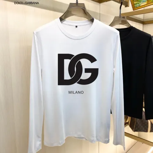 Wholesale Dolce &amp; Gabbana D&amp;G T-Shirts Long Sleeved For Unisex #1474166 $34.00 USD, Wholesale Quality Replica Dolce &amp; Gabbana D&amp;G T-Shirts