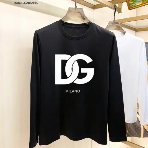 Wholesale Dolce &amp; Gabbana D&amp;G T-Shirts Long Sleeved For Unisex #1474167 $34.00 USD, Wholesale Quality Replica Dolce &amp; Gabbana D&amp;G T-Shirts