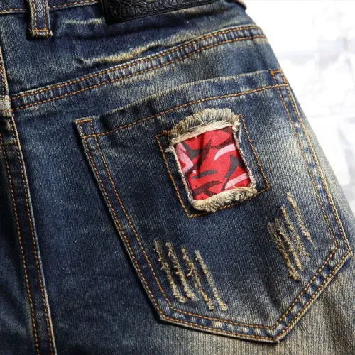 Replica Philipp Plein PP Jeans For Men #1474185 $40.00 USD for Wholesale