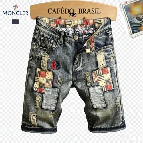 Wholesale Moncler Jeans For Men #1474186 $40.00 USD, Wholesale Quality Replica Moncler Jeans