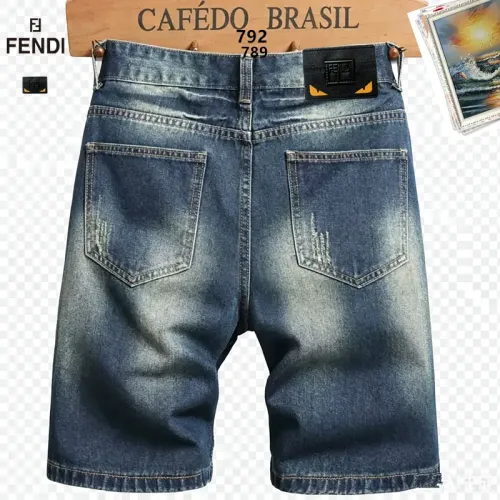 Replica Fendi Jeans For Men #1474189 $40.00 USD for Wholesale