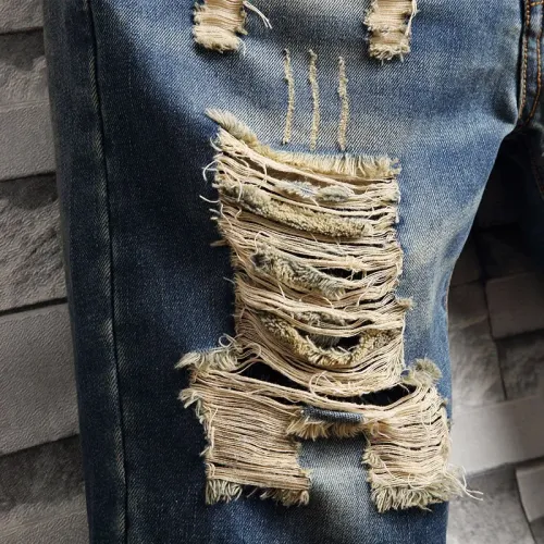 Replica Chrome Hearts Jeans For Men #1474193 $40.00 USD for Wholesale