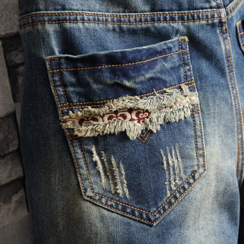 Replica Chrome Hearts Jeans For Men #1474193 $40.00 USD for Wholesale