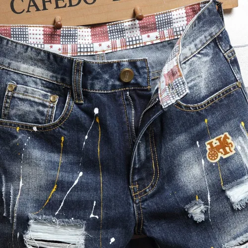 Replica Hermes Jeans For Men #1474194 $40.00 USD for Wholesale