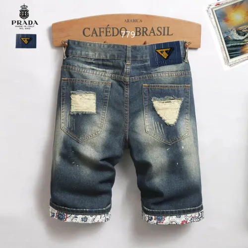 Replica Prada Jeans For Men #1474196 $40.00 USD for Wholesale