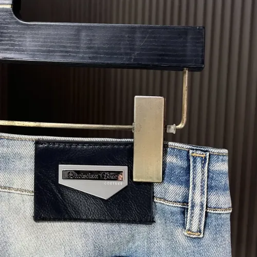 Replica Christian Dior Jeans For Men #1474201 $45.00 USD for Wholesale