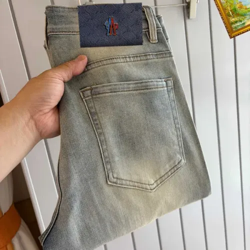 Wholesale Moncler Jeans For Men #1474216 $48.00 USD, Wholesale Quality Replica Moncler Jeans