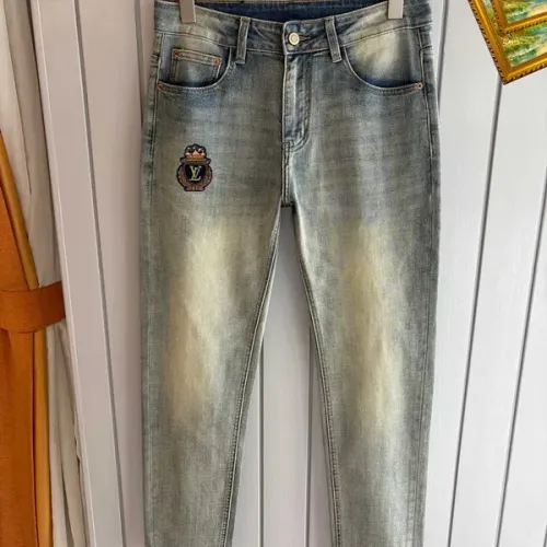 Replica Louis Vuitton LV Jeans For Men #1474221 $48.00 USD for Wholesale