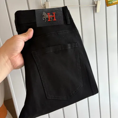 Wholesale Hermes Jeans For Men #1474225 $48.00 USD, Wholesale Quality Replica Hermes Jeans