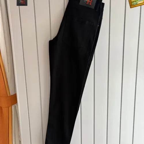 Replica Hermes Jeans For Men #1474225 $48.00 USD for Wholesale