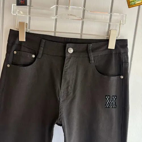 Replica Hermes Jeans For Men #1474225 $48.00 USD for Wholesale