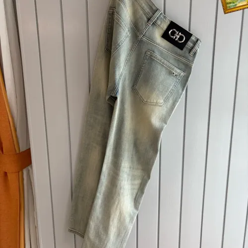 Replica Salvatore Ferragamo Jeans For Men #1474231 $48.00 USD for Wholesale