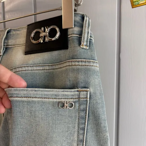 Replica Salvatore Ferragamo Jeans For Men #1474231 $48.00 USD for Wholesale