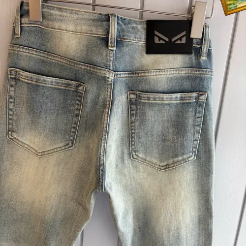 Replica Fendi Jeans For Men #1474234 $48.00 USD for Wholesale