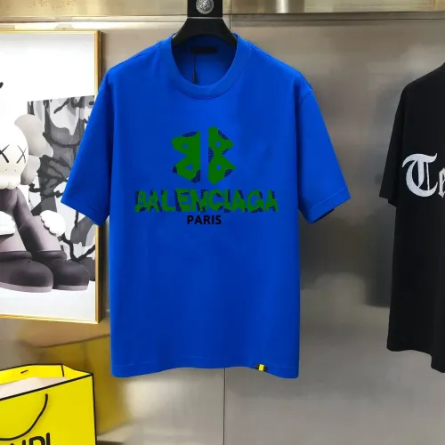Wholesale Balenciaga T-Shirts Short Sleeved For Men #1474324 $40.00 USD, Wholesale Quality Replica Balenciaga T-Shirts