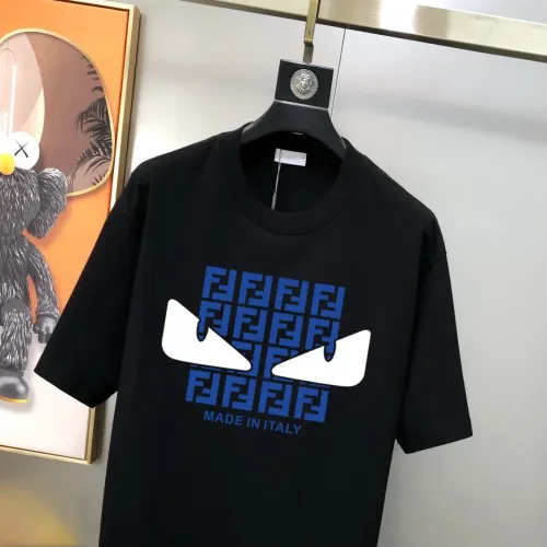 Replica Fendi T-Shirts Short Sleeved For Men #1474351 $40.00 USD for Wholesale